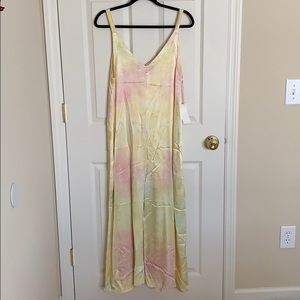 LA CA USA Silk Jumpsuit